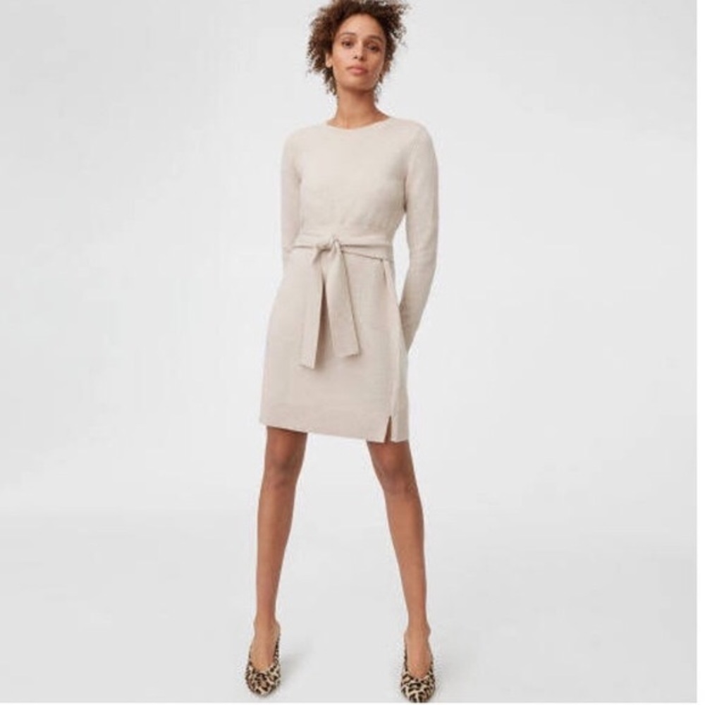 Club Monaco Sweater Dress with Tie NWOT